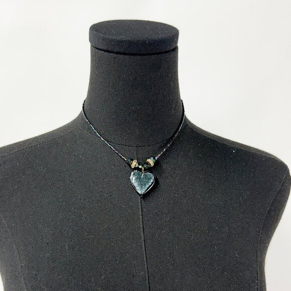 Jewelry - VINTAGE 90S STYLE HEART PENDANT NECKLACE